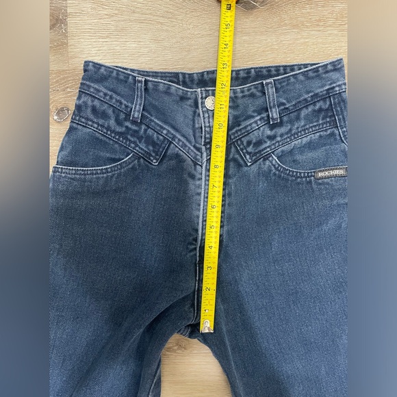 Vintage Rockies Rocky Mountain High Waisted Jeans Size 28 - Picture 9 of 12